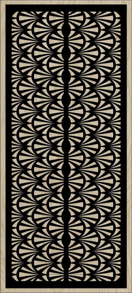 Decorative Slotted Panel 103 Pattern PDF File