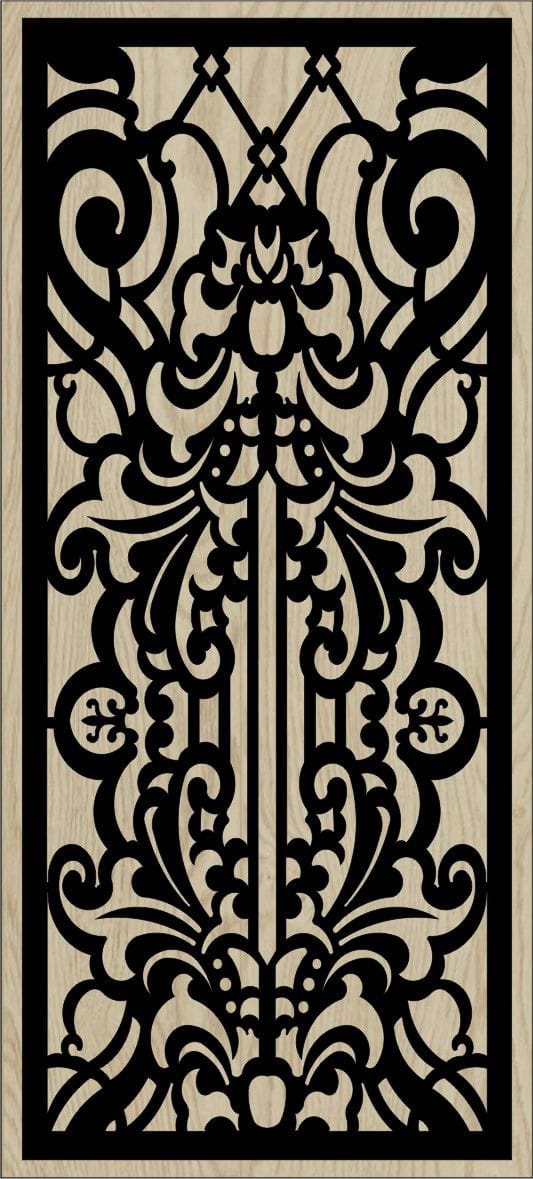 Decorative Slotted Panel 105 Pattern PDF File - Dezin Decorative Slotted Panel 105 Pattern PDF File