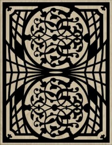 Decorative Slotted Panel 139 Pattern PDF File