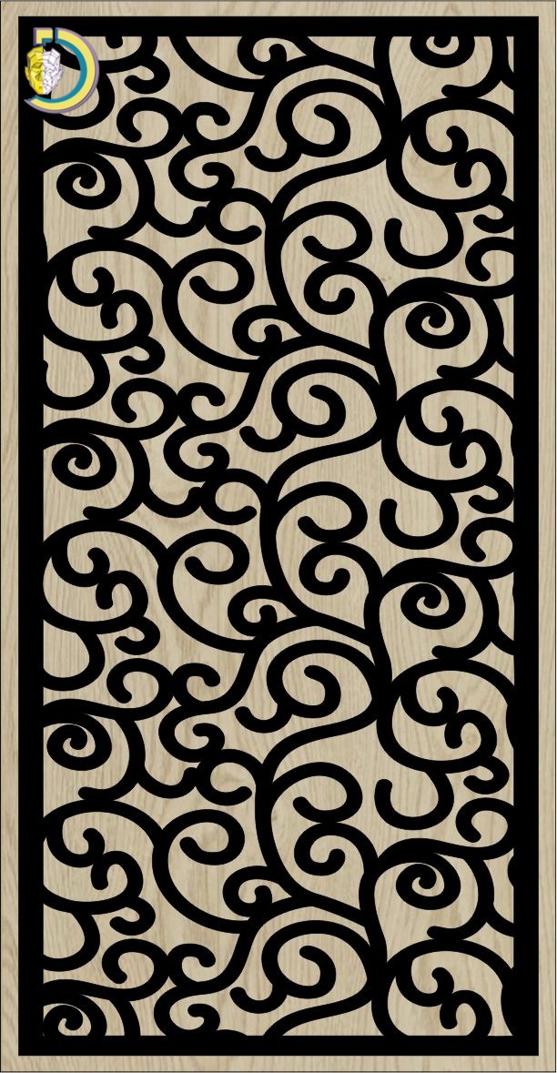 Decorative Slotted Panel 200 Pattern PDF File