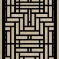 Decorative Slotted Panel 214 Pattern PDF File