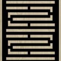 Decorative Slotted Panel 215 Pattern PDF File