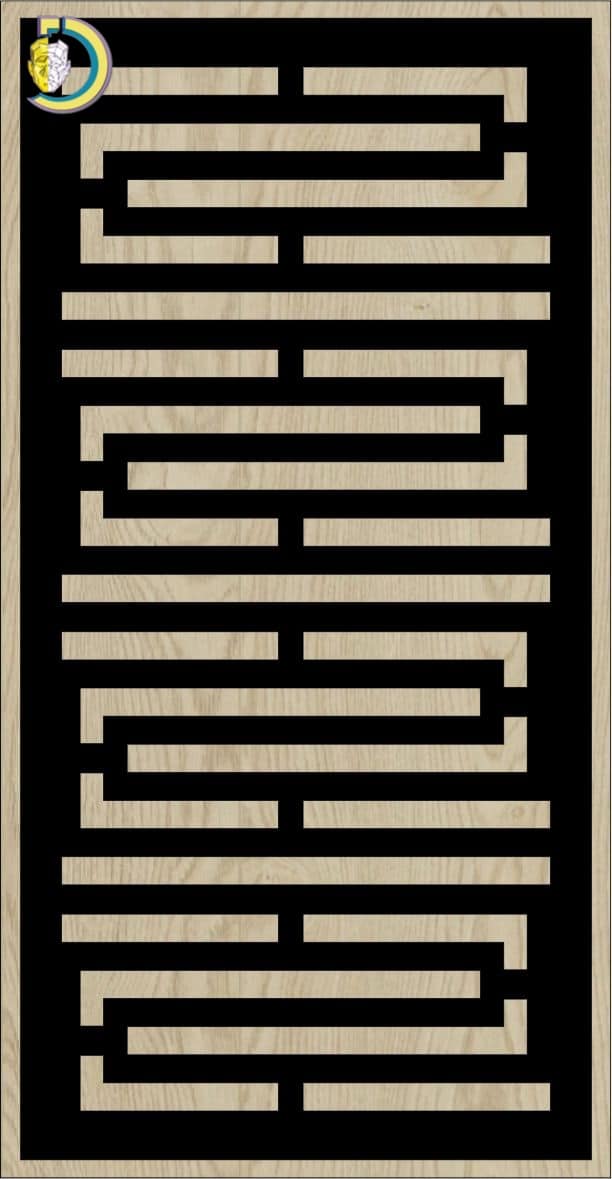 Decorative Slotted Panel 215 Pattern PDF File - Dezin Decorative Slotted Panel 215 Pattern PDF File