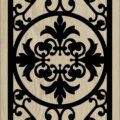 Decorative Slotted Panel 227 Pattern PDF File