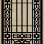 Decorative Slotted Panel 254 Pattern PDF File