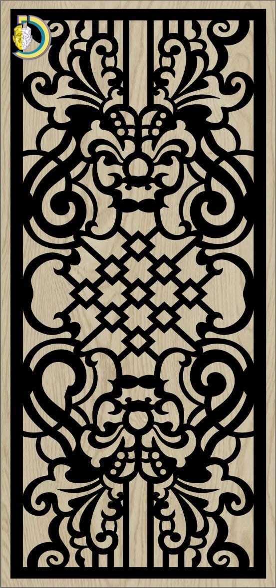 Decorative Slotted Panel 372 Pattern PDF File - Dezin Decorative Slotted Panel 372 Pattern PDF File