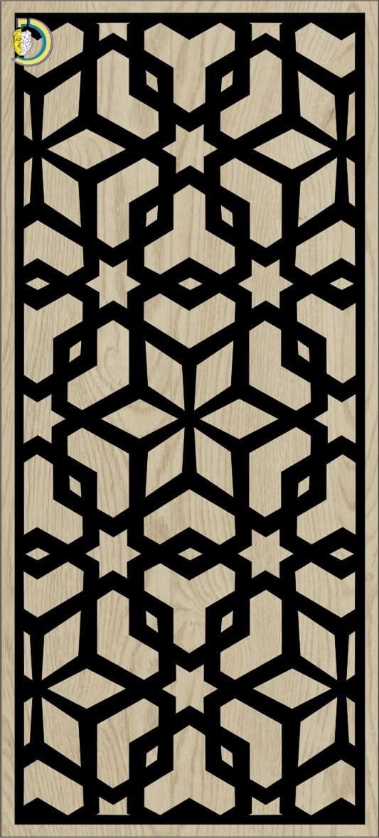 Decorative Slotted Panel 503 Pattern PDF File