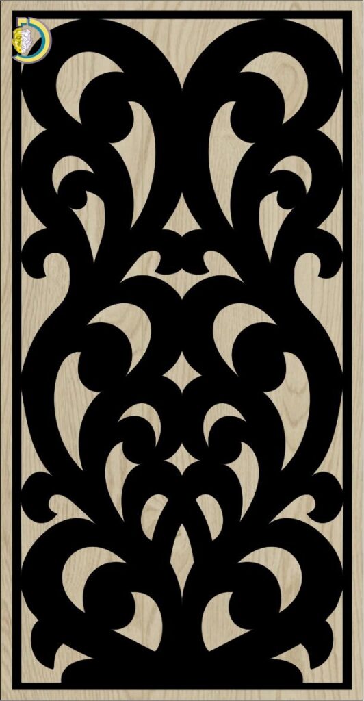 Decorative Slotted Panel 508 Pattern PDF File
