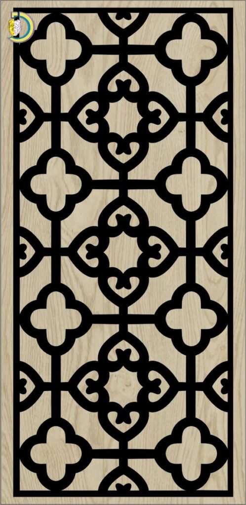 Decorative Slotted Panel 510 Pattern PDF File