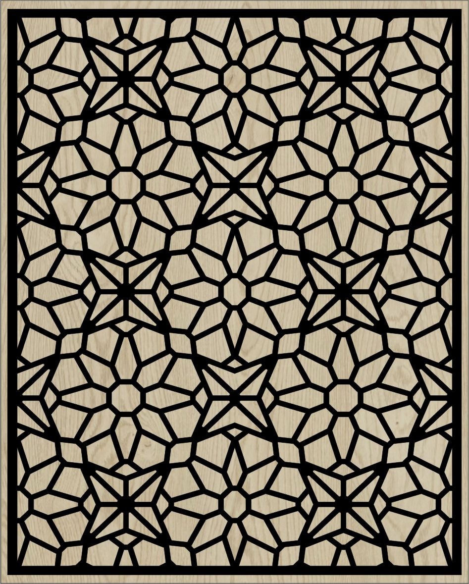 Decorative Slotted Panel Pattern 001 PDF File - Dezin Decorative Slotted Panel Pattern 001 PDF File
