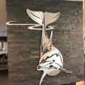 Dolphine Metal Wall Decor, Dolphin Metal Wall Art Free Vector