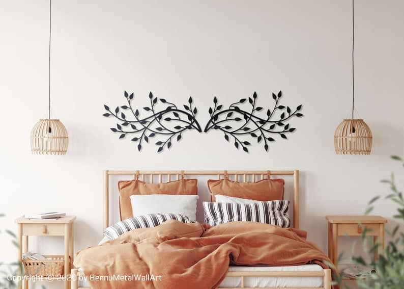 Large Tree Wall Art, Ivy Tree Wall Art, Tree Branch Wall Decor - Dezin