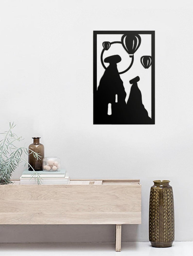 Laser Cut Metal Wall, Decorative Laser Cut Metal Wall Table - Dezin