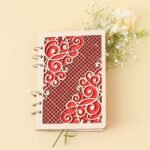 Laser Cut Notebook Cover Free CDR Vector