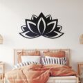 Lotus Flower Metal Art, Metal Lotus Wall Art