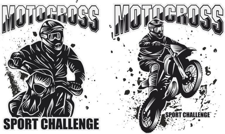 Motocross Prints CDR Free T-Shirt Vector Print File
