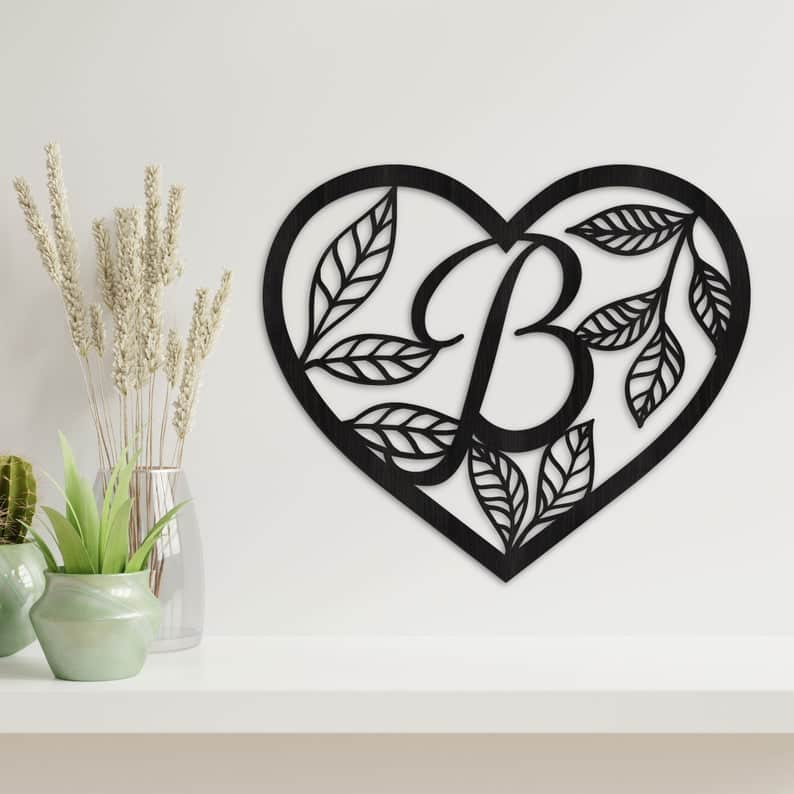 Personalised Heart Valentines Day Gift - Wooden Valentines Day Gift - Dezin