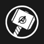 Thor's Hammer Decal, Thor Decal, Avengers Symbol Logo