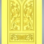 3D Door Design 032 Wood Carving Free RLF File For CNC Router