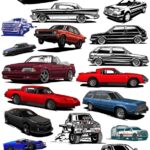 Autoset Set CDR Free Vector Clipart - Dezin Autoset Set CDR Free Vector Clipart