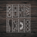 Decorative Door Design 38 CDR DXF Laser Cut Free Vector