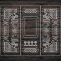 Decorative Door Design 02 CDR DXF Laser Cut Free Vector
