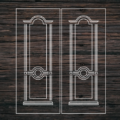 Decorative Door Design 31 CDR DXF Laser Cut Free Vector