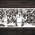 Decorative Pano with Wine CDR DXF Laser Cut Free Vector