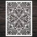 Decorative Screen Panel 101 CDR DXF Laser Cut Free Vector