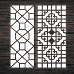 Decorative Screen Panel 105 CDR DXF Laser Cut Free Vector