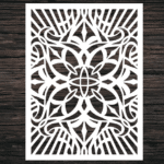 Decorative Screen Panel 113 CDR DXF Laser Cut Free Vector