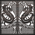 Decorative Screen Panel 127 CDR DXF Laser Cut Free Vector
