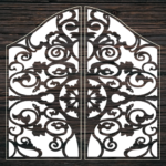 Decorative Screen Panel 129 CDR DXF Laser Cut Free Vector