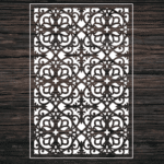 Decorative Screen Panel 139 CDR DXF Laser Cut Free Vector