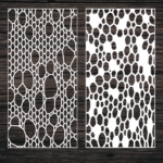 Decorative Screen Panel 91 CDR DXF Laser Cut Free Vector