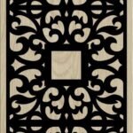 Decorative Slotted Panel 693 Pattern PDF File