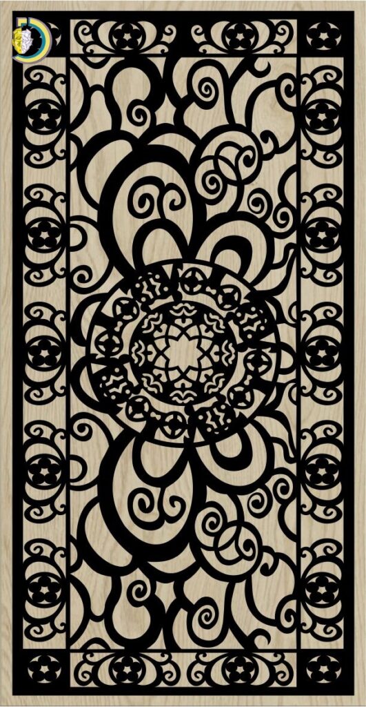 Decorative Slotted Panel 756 Pattern PDF File