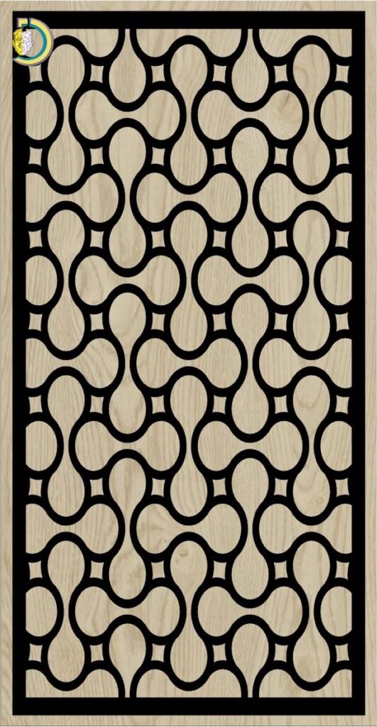 Decorative Slotted Panel 774 Pattern PDF File