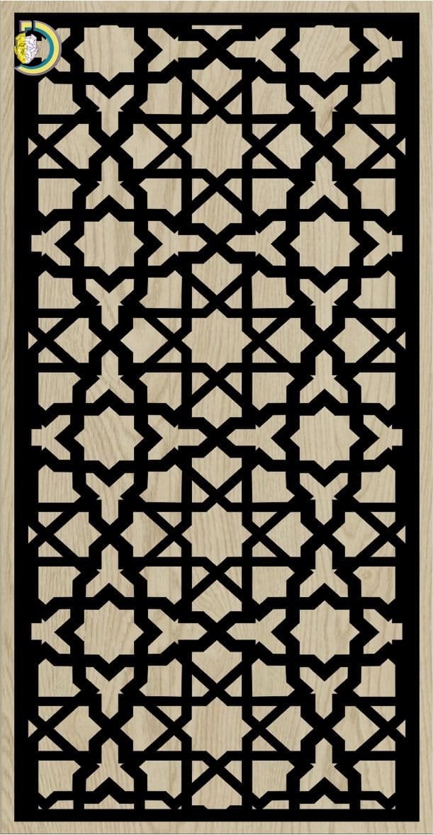 Decorative Slotted Panel 796 Pattern PDF File