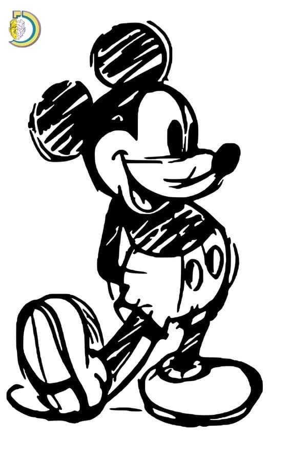 Disney Mickey Mouse Free Vector