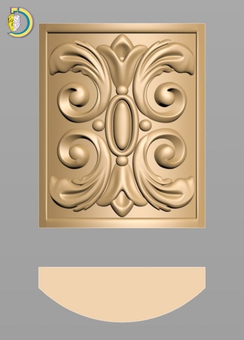 Interior Decor Capital 70 Wood Carving Pattern For CNC Router