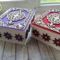 Laser Cut Decorative Gift Box Plywood Free CDR Vector