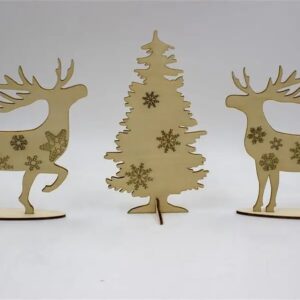 Laser Cut Deer Hunter Layered Ornament Free Vector cdr Download - Dezin ...