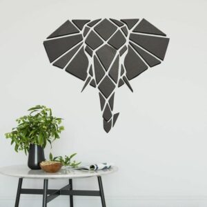 Laser Cut Elephant Head 3d Puzzle Model Free Vector - Dezin.info