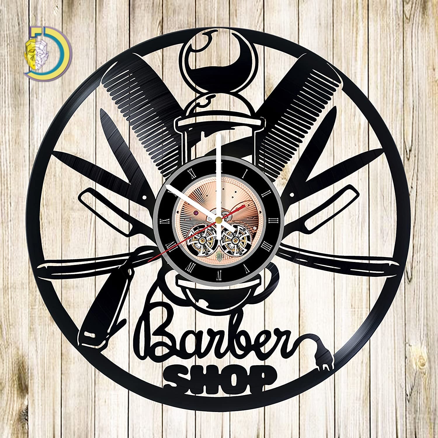 Laser Cut Hair Salon Wall Decor Vinyl Record Wall Clock Free Vector Laser Cut Hair Salon Wall Decor Vinyl Record Wall Clock Free Vector