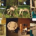 Laser Cut Spider Chair Free Vector