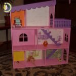 Laser Cut Wooden Barbie House Free CDR Vector