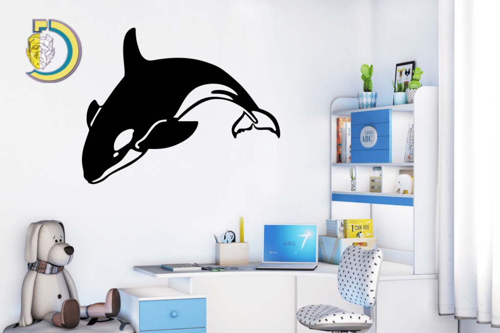 Best Quality Whale Wall Decor: Free Vector Download - Dezin.info