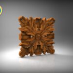 Wood Carving Pattern 12 STL Free Download 3D Model