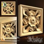 Wood Carving Pattern 48 STL Free Download 3D Model
